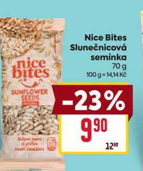 Nice Bites Slunečnicová semínka 70 g