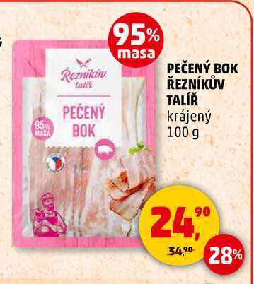 PEČENÝ BOK ŘEZNÍKŮV TALÍŘ, 100 g 