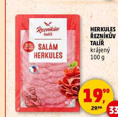 HERKULES ŘEZNÍKŮV TALÍŘ, 100 g
