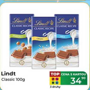 Lindt Classic 100g