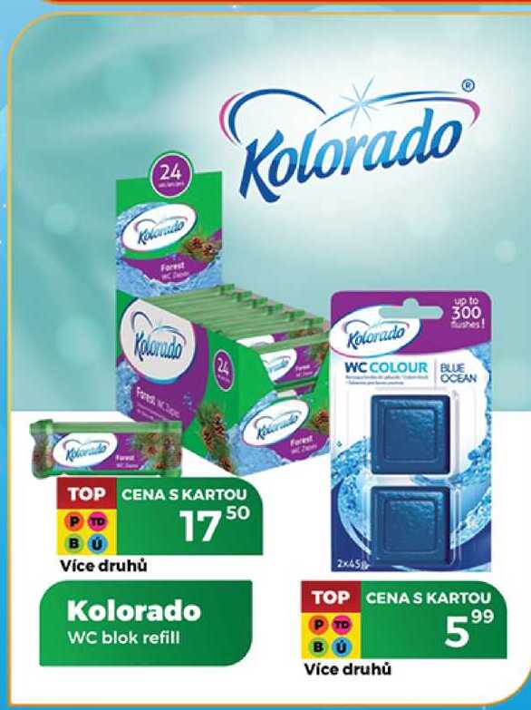 Kolorado WC blok refill