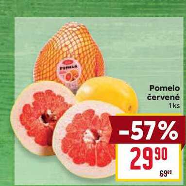 Pomelo červené 1ks