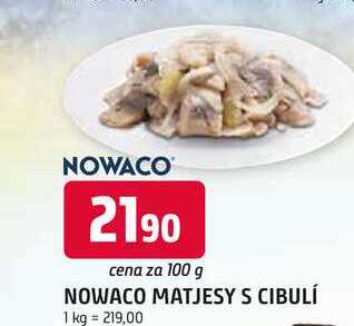 NOWACO MATJESY S CIBULÍ 100g