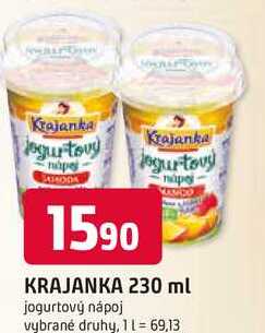 KRAJANKA 230 ml jogurtový nápoj 