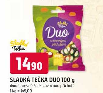 SLADKÁ TEČKA DUO 100 g