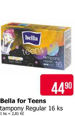 Bella for Teens tampony Regular 16 ks 