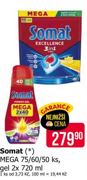 Somat gel 2x 720 ml 