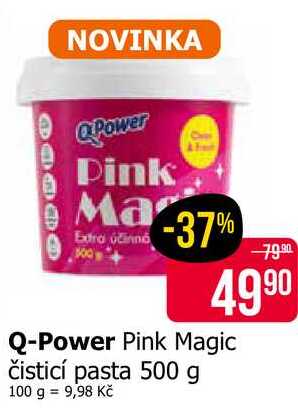 Q-Power Pink Magic čisticí pasta 500 g