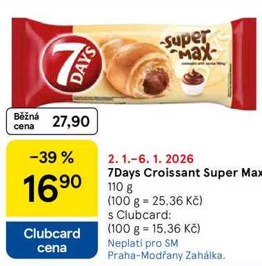 7Days Croissant Super Max, 110 g