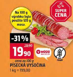 PÍSECKÁ VYSOČINA 100g