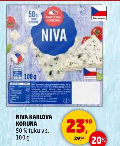 NIVA KARLOVA KORUNA, 100 g