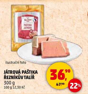 JÁTROVÁ PAŠTIKA ŘEZNÍKŮV TALÍŘ, 300 g 