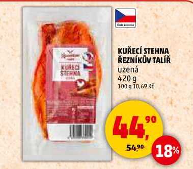 KUŘECÍ STEHNA ŘEZNÍKŮV TALÍŘ, 420 g