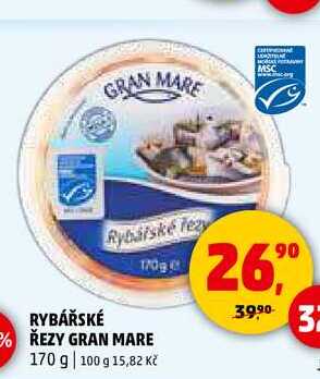 RYBÁŘSKÉ ŘEZY GRAN MARE, 170 g