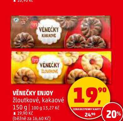 VĚNEČKY ENJOY, 150 g