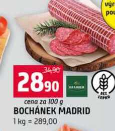 BOCHÁNEK MADRID 100g