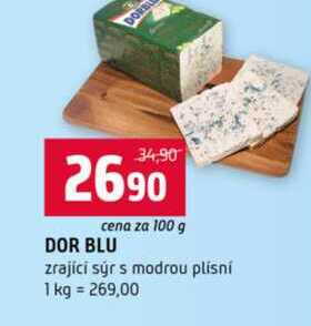 DOR BLU zrajíci sýr s modrou plísní 100g