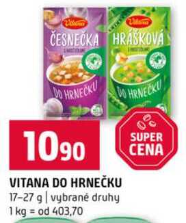 VITANA DO HRNEČKU 17-27 g vybrané druhy 