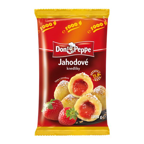 Don Peppe Knedlíky tvarohové jahodové