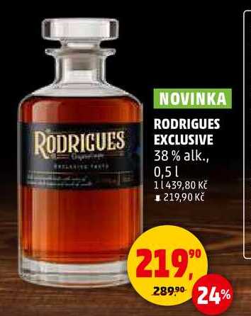 RODRIGUES EXCLUSIVE, 0,5 l