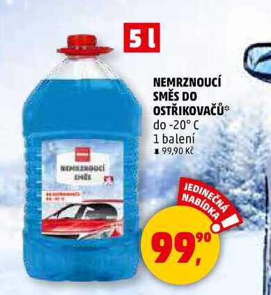 NEMRZNOUCÍ SMĚS DO OSTŘIKOVAČŮ, 5 l
