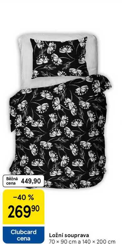 Ložní souprava 70 x 90 cm a 140 x 200 cm 