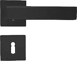 COBRA ROZETOVÉ DVEŘNÍ KOVÁNÍ GYES-S BB MATNÁ ČERNÁ