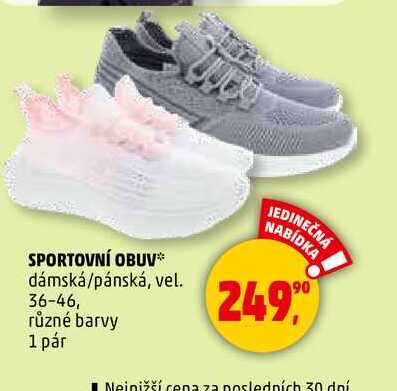 SPORTOVNÍ OBUV, 1 pár