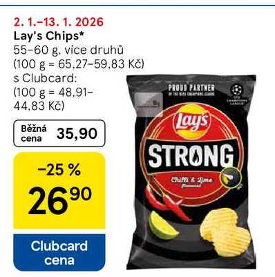 Lay's Chips, 55-60 g 