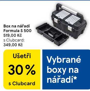 Box na nářadí Formula S 500