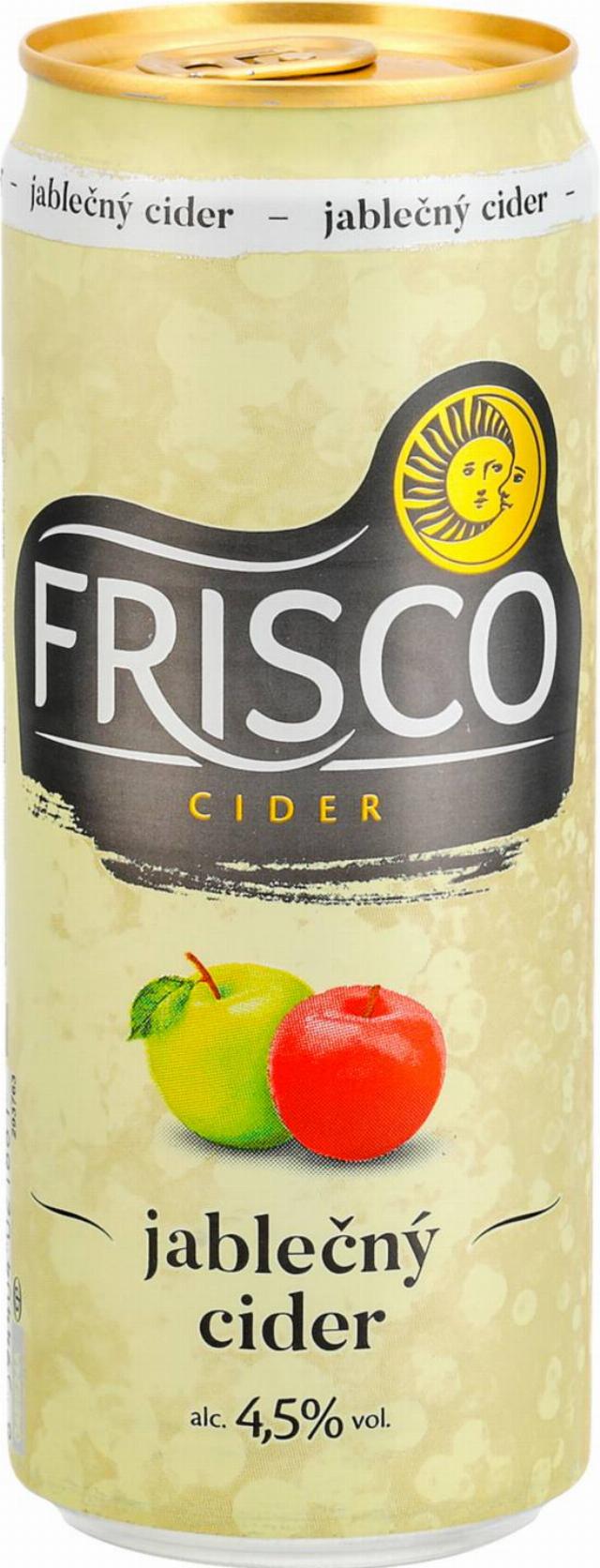 Frisco Cider různé druhy