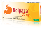 Nolpaza 20 mg enterosolventní tablety, 14 tbl
