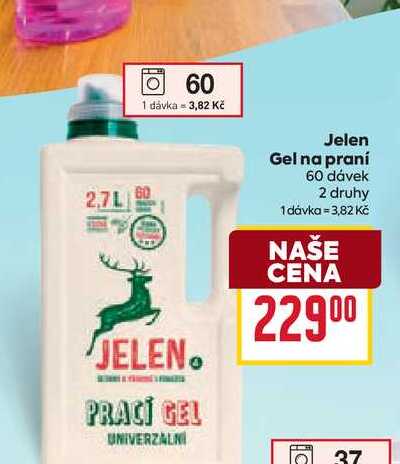 Jelen Gel na praní 60 dávek