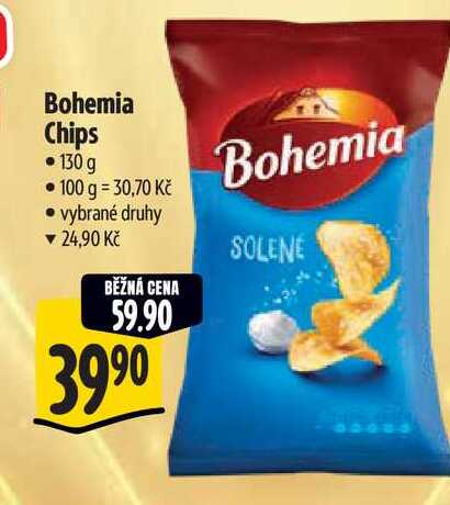 Bohemia Chips 130 g  