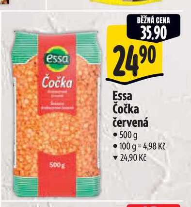   Essa Čočka červená  500 g 