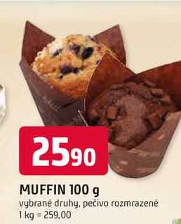 MUFFIN 100 g vybrané druhy