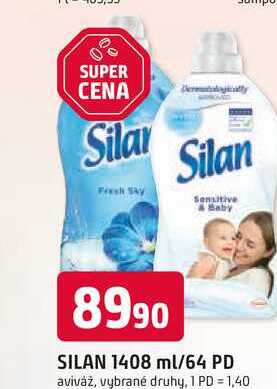 SILAN 1408 ml/64 PD aviváž