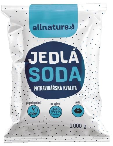 Allnature Jedlá soda, 1 kg