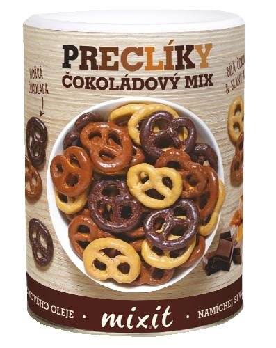Mixit Mix preclíků v čokoládě, 250 g
