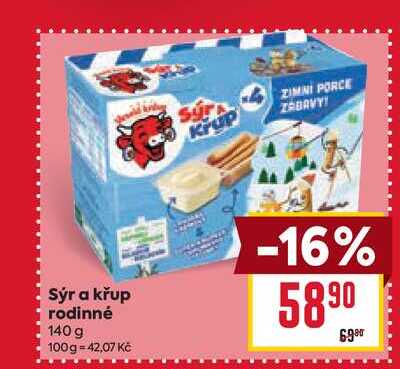 Sýr a křup rodinné 140 g