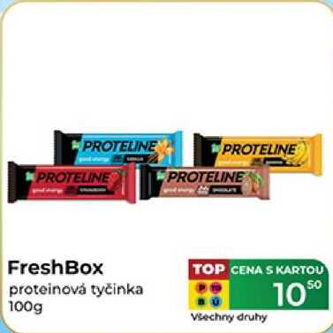 FreshBox proteinová tyčinka 100g