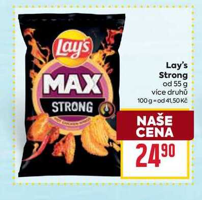 Lay's Strong od 55g