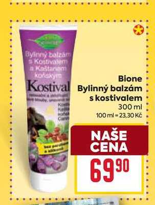 Bione Kostival Bylinný balzám s kostivalem 300 ml