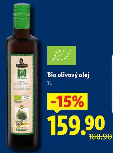 Bio olivový olej, 1 l