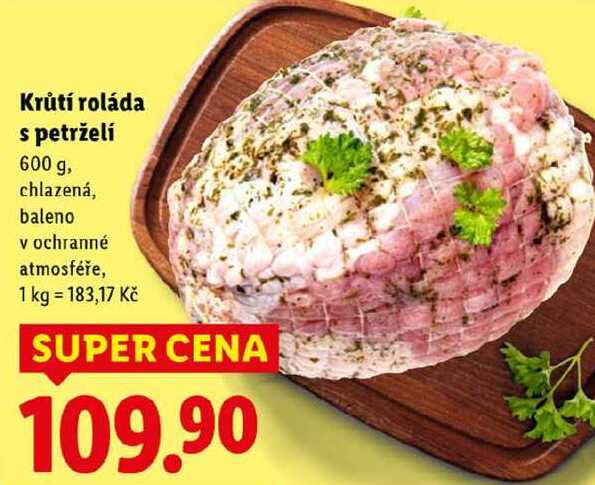 Krůtí roláda s petrželí, 600 g