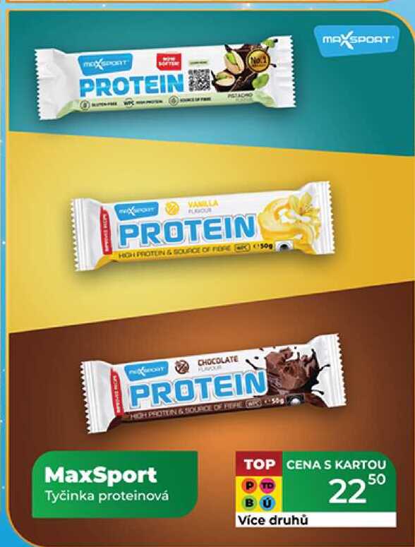 MaxSport Tyčinka proteinová