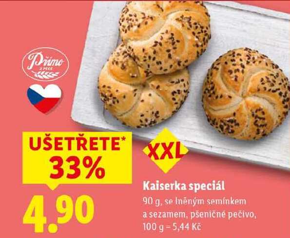 Kaiserka speciál, 90 g