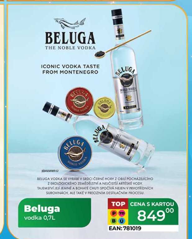 Beluga vodka 0,7L  