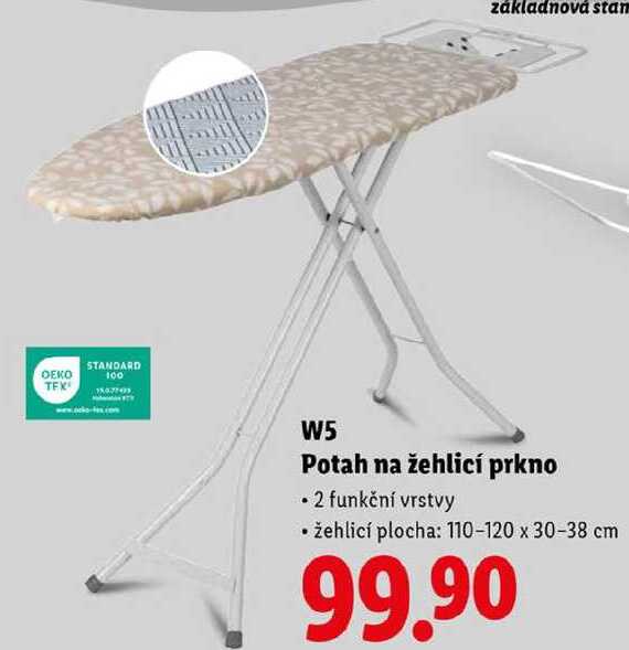W5 Potah na žehlicí prkno
