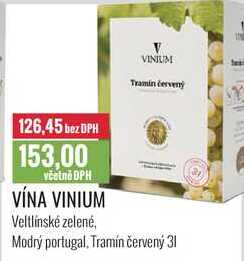 VÍNA VINIUM 3l